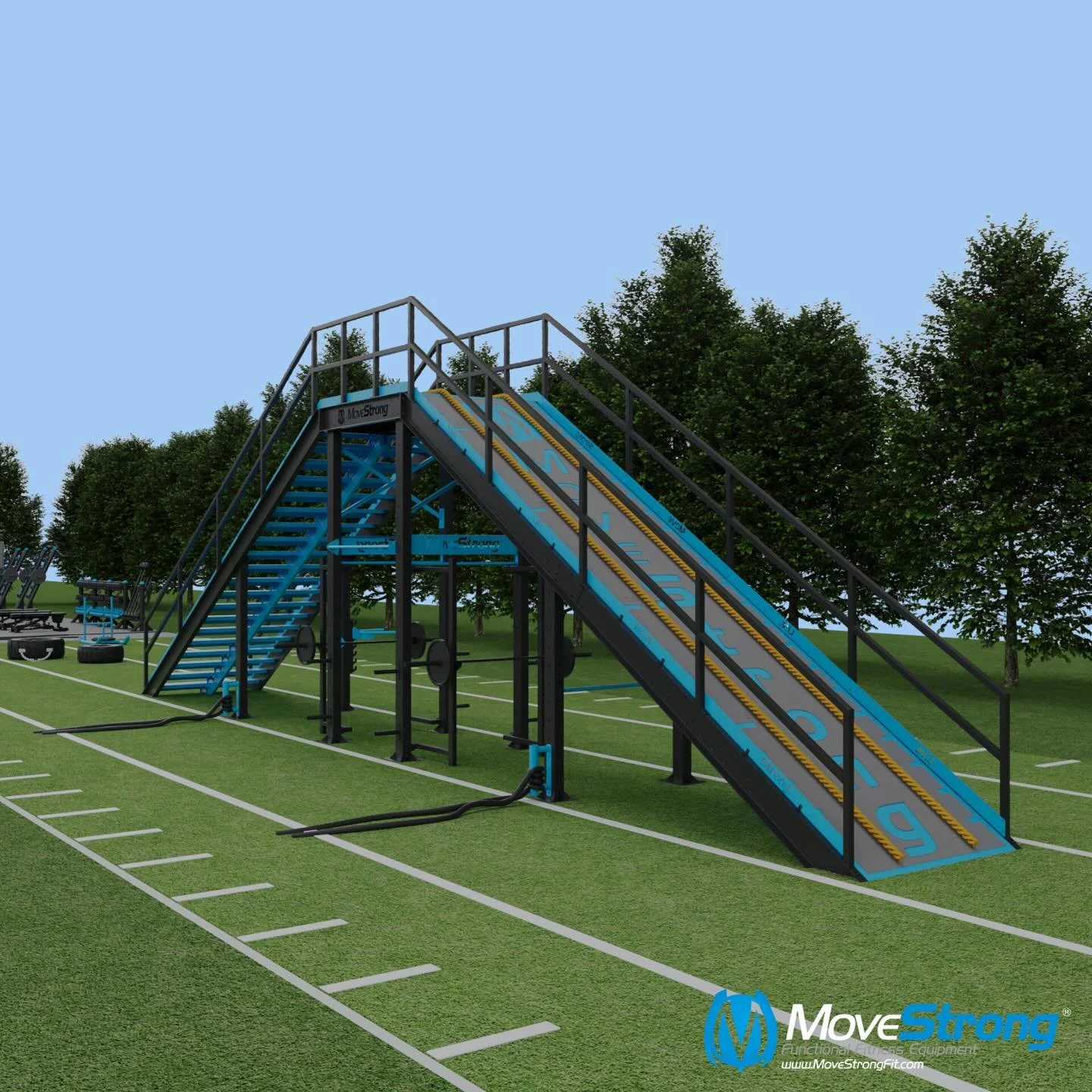 Outdoor Staircase &amp; Ramp