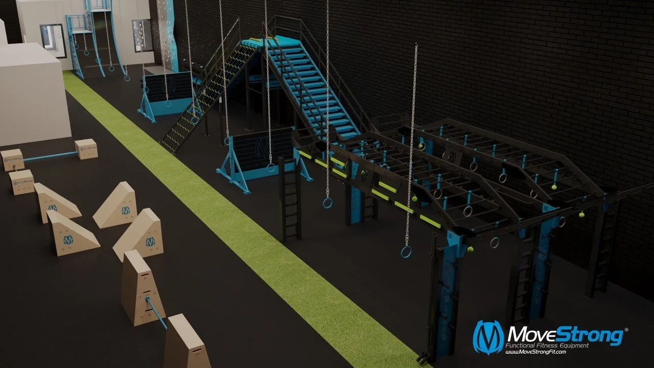 Layout Overview turf youth fitness gym