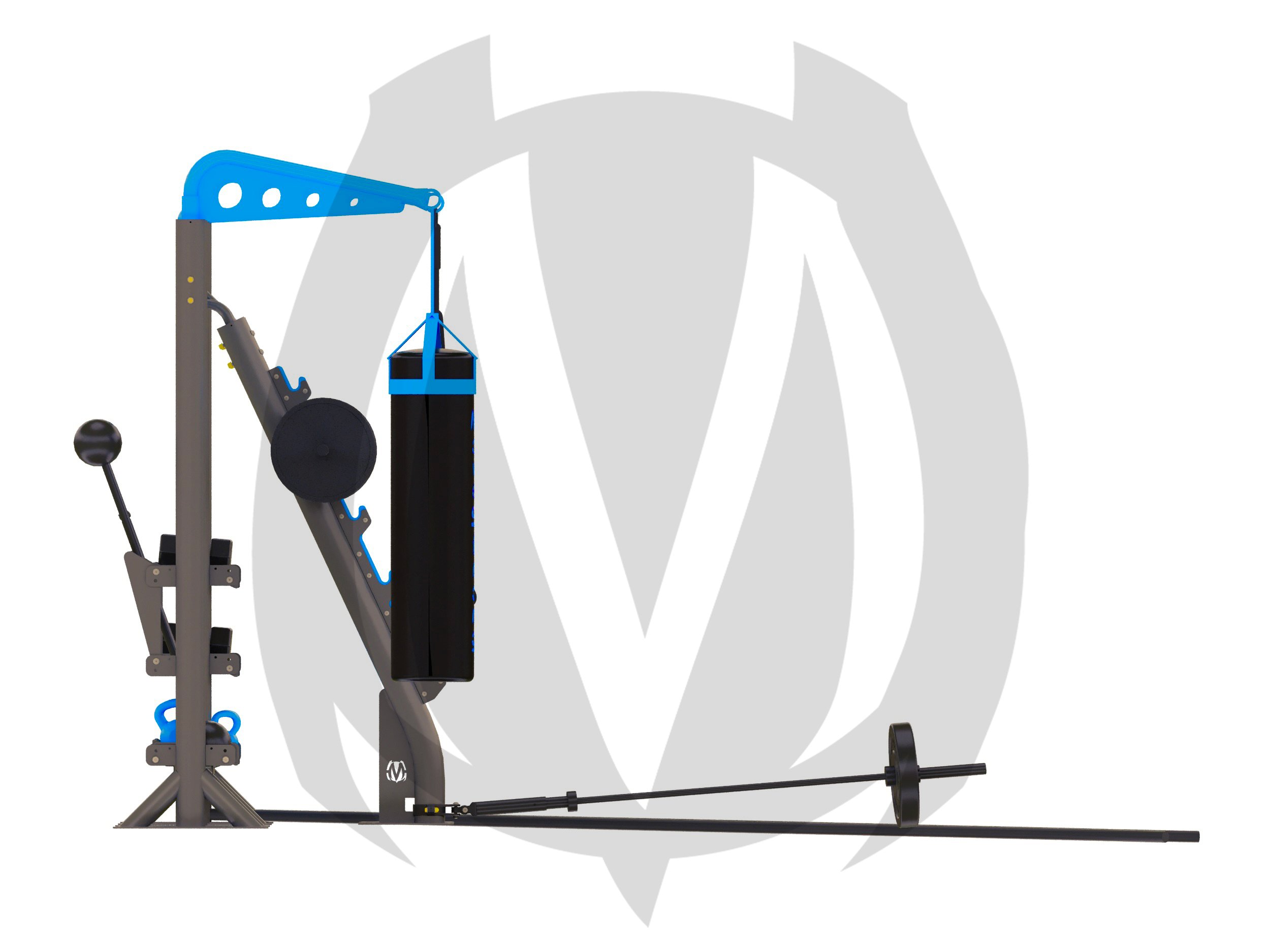 Outdoor In-Line FTS Setup (Side)