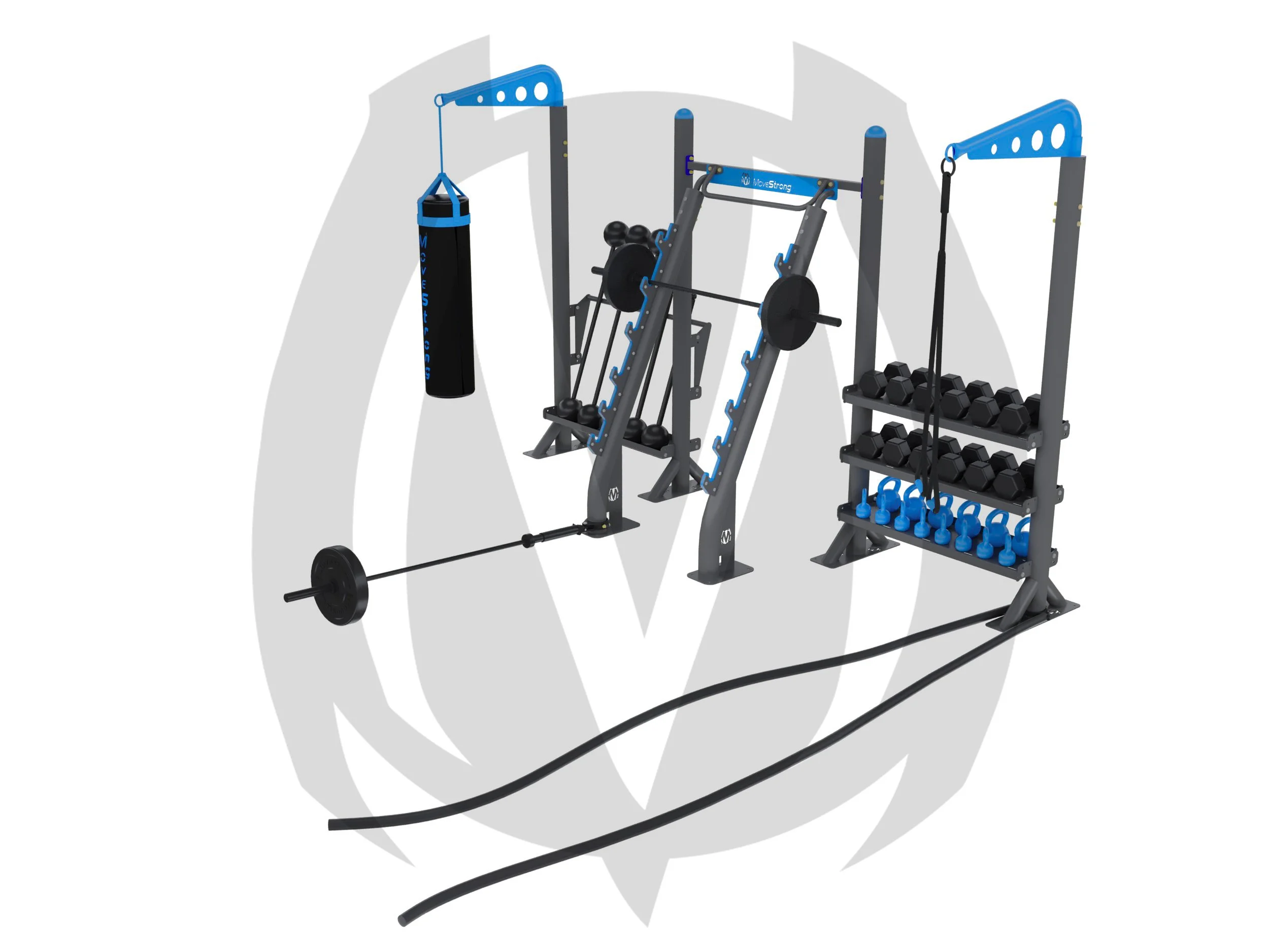 Outdoor In-Line FTS Setup (Right Angle)