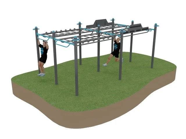 Double the Challenge: MoveStrong’s Obstacle Course Double Bridge T-Rex ...