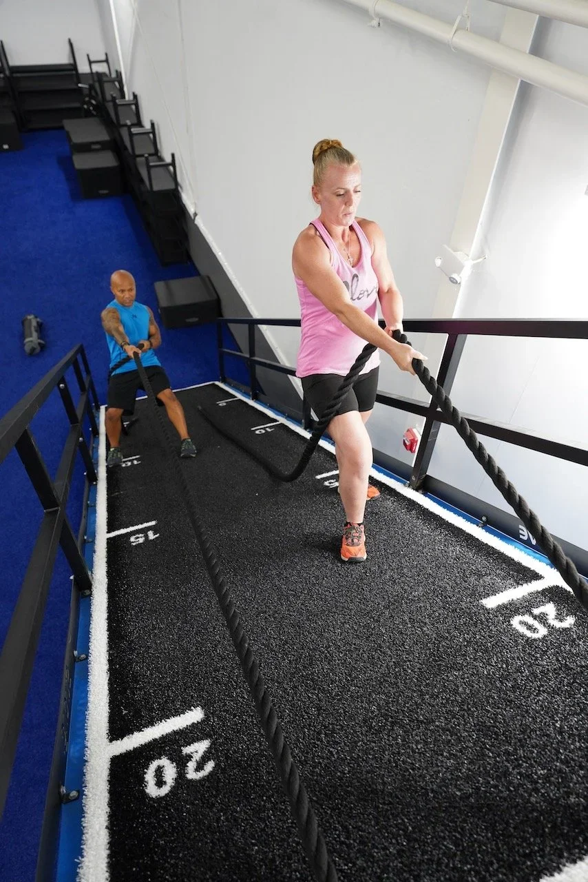 Staircase &amp; Ramp Gym Setup