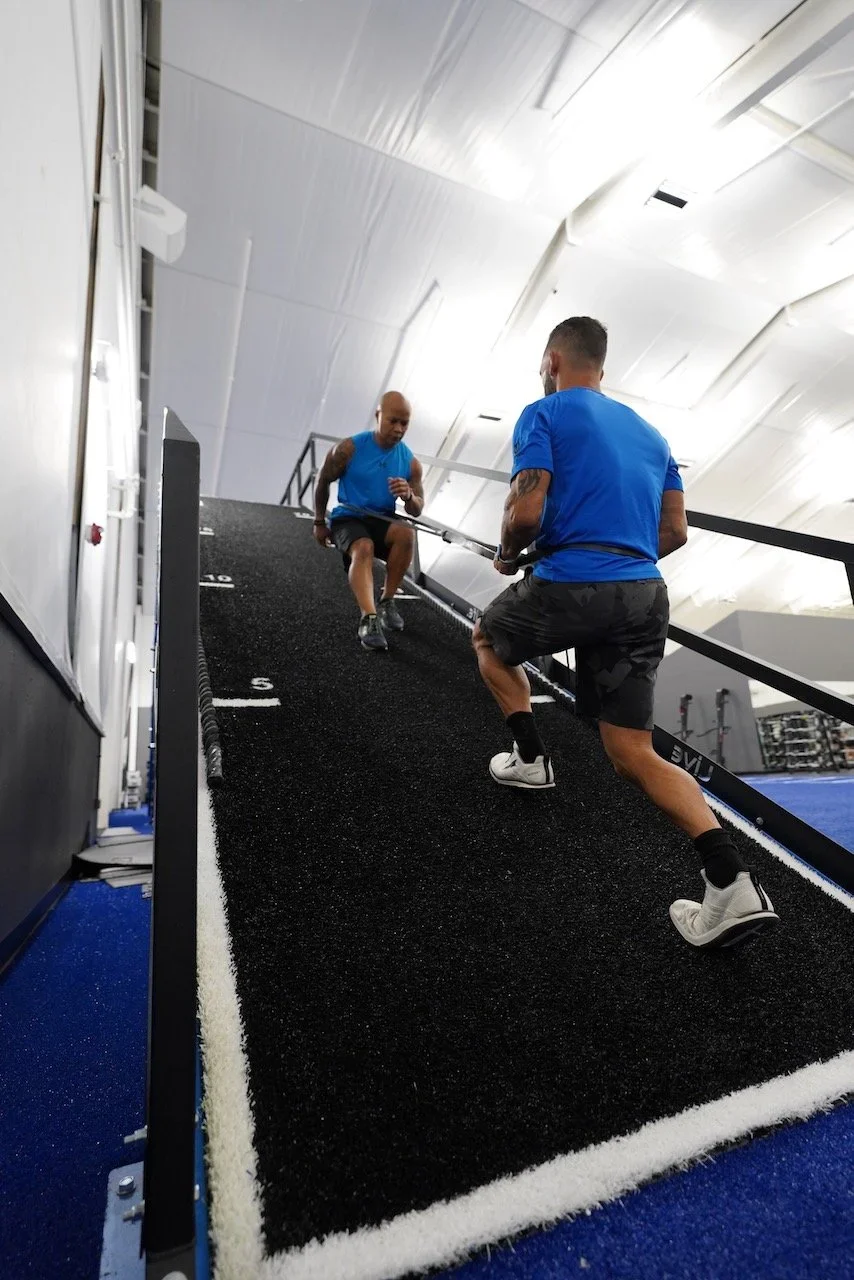 Staircase &amp; Ramp Gym Setup