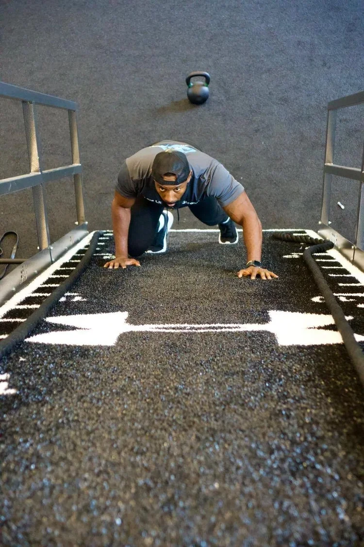 Staircase &amp; Ramp Gym Setup