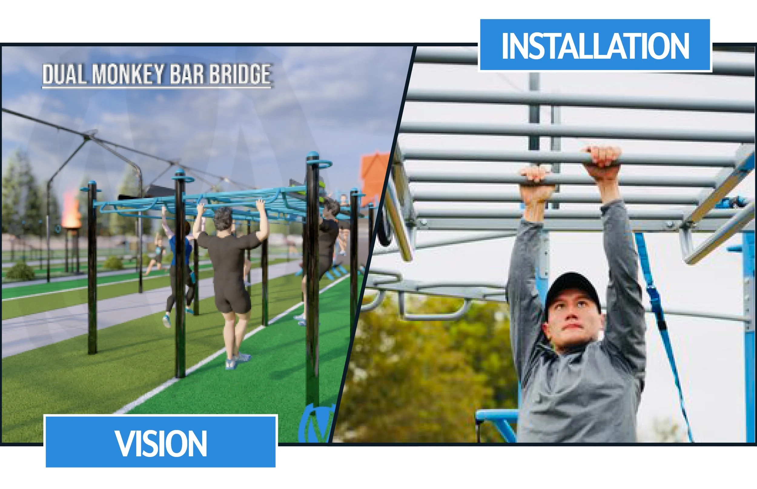 Monkey Bar Bridge