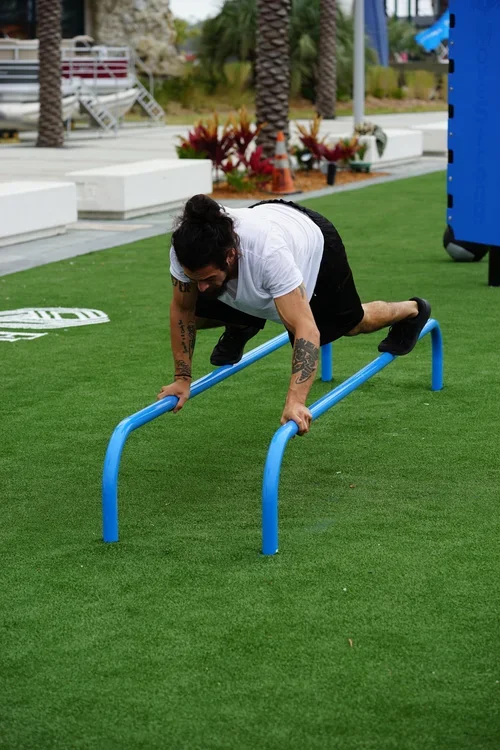 Low Parallel Bars - Crawl Over