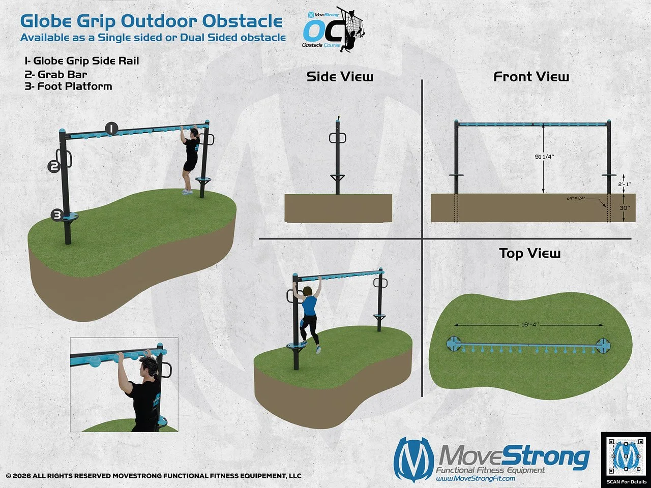 Globe Grip Obstacle