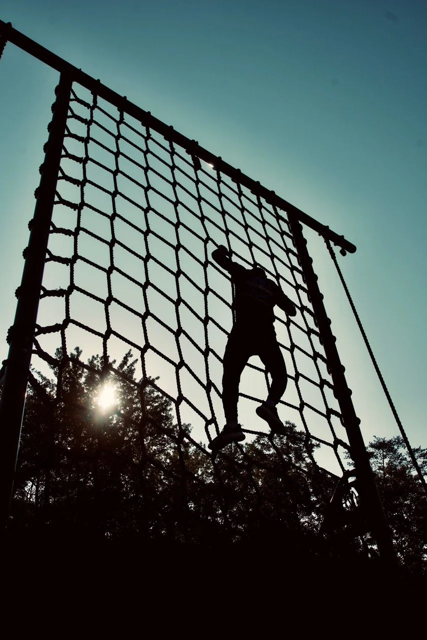 Law Enforcement OC Course - Horizontal Net &amp; Rope Climb