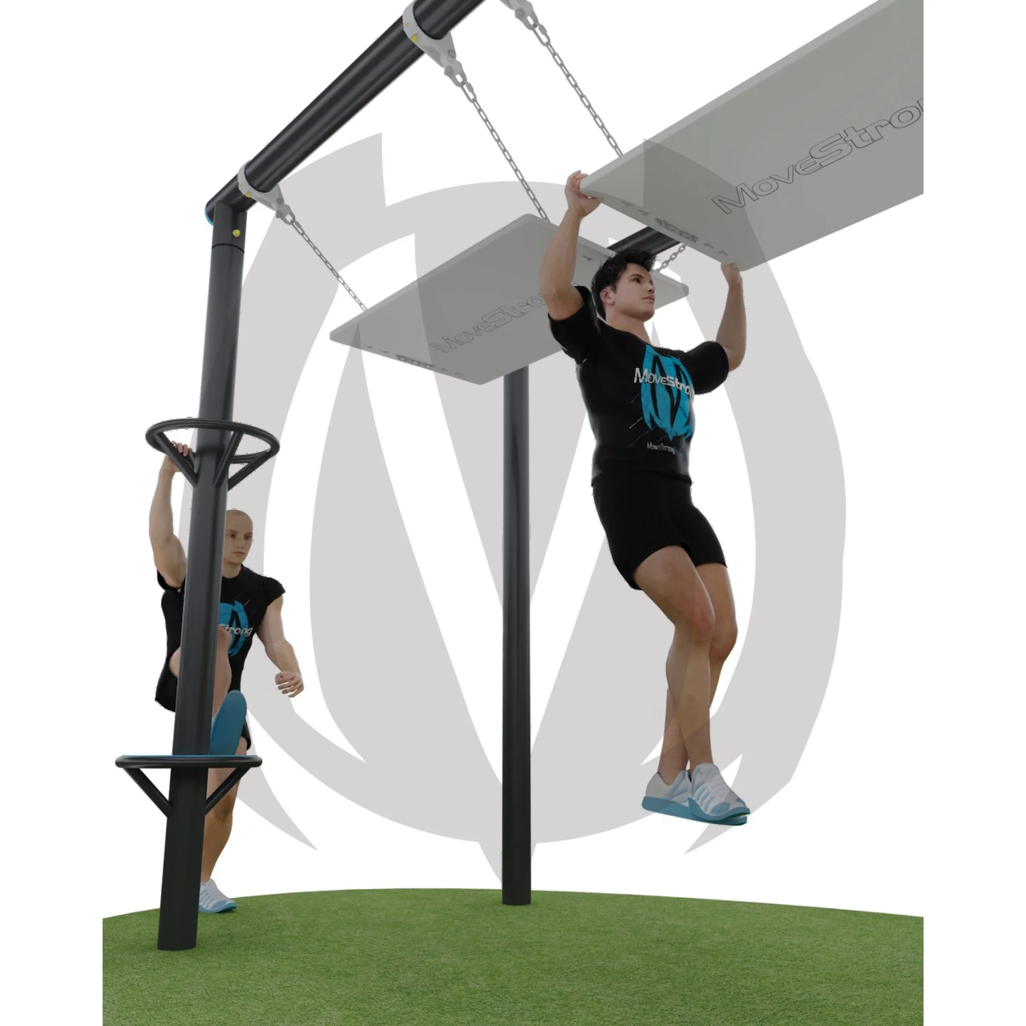 Add Dynamic Movement and Grip Training with MoveStrong’s New Unstable Bridge Obstacle