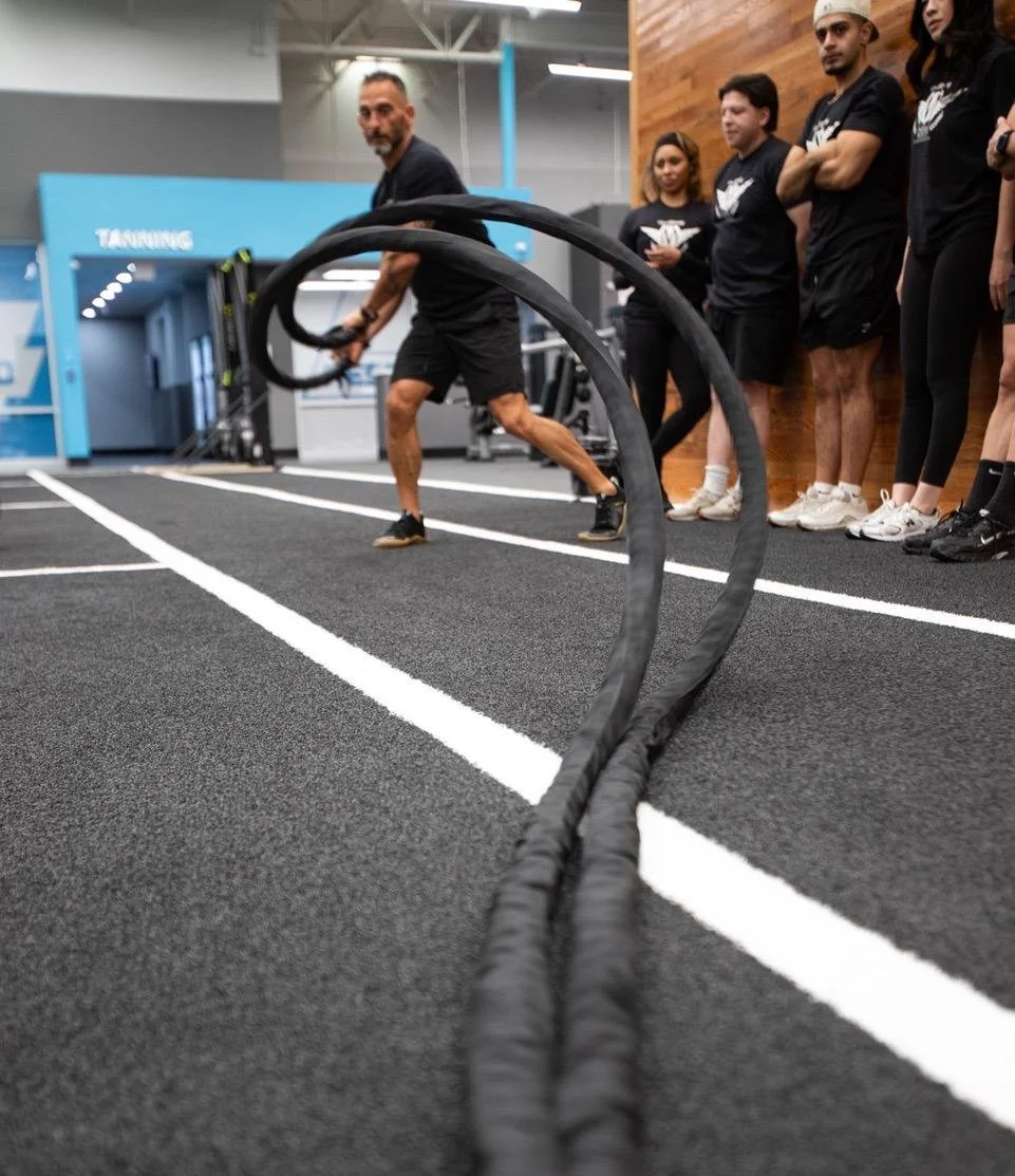 Club4 Staff Training - Battle Ropes