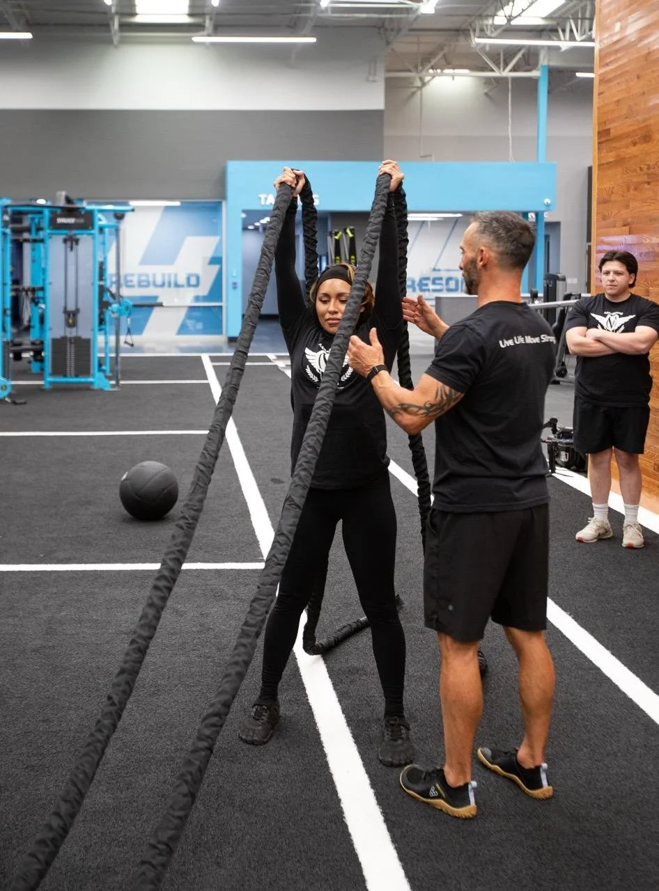 Club4 Staff Training - Battle Ropes
