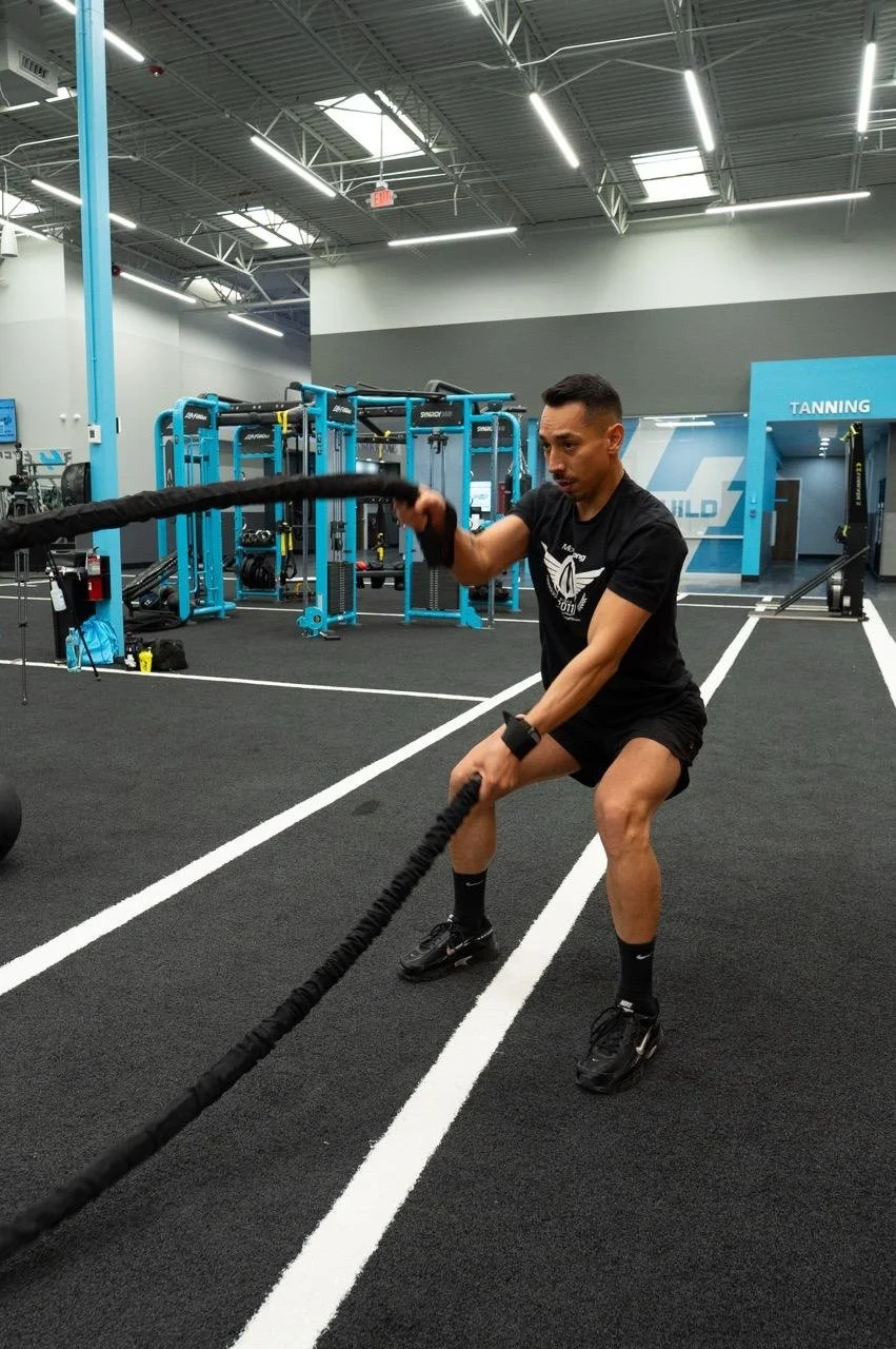 Club4 Staff Training - Battle Ropes