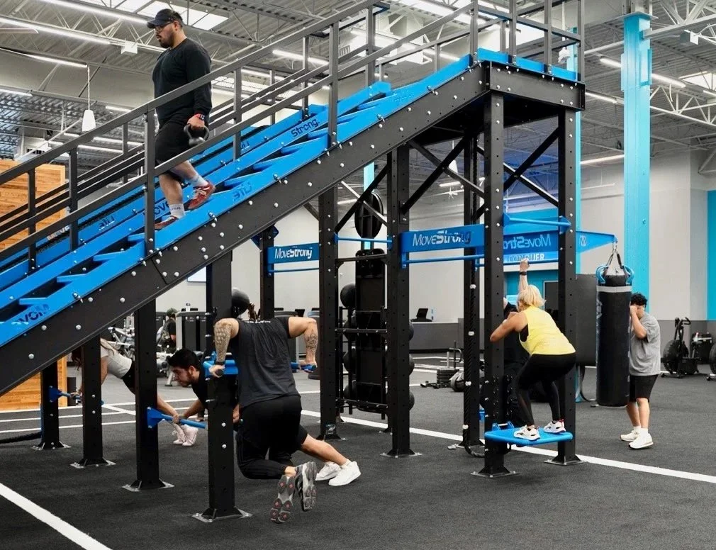 CLUB4 Fitness Expands Functional Training Experience with Second MoveStrong Staircase Installation