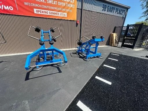 Crunch Fitness San Rafael - Outdoor Loaded Strength Circuit