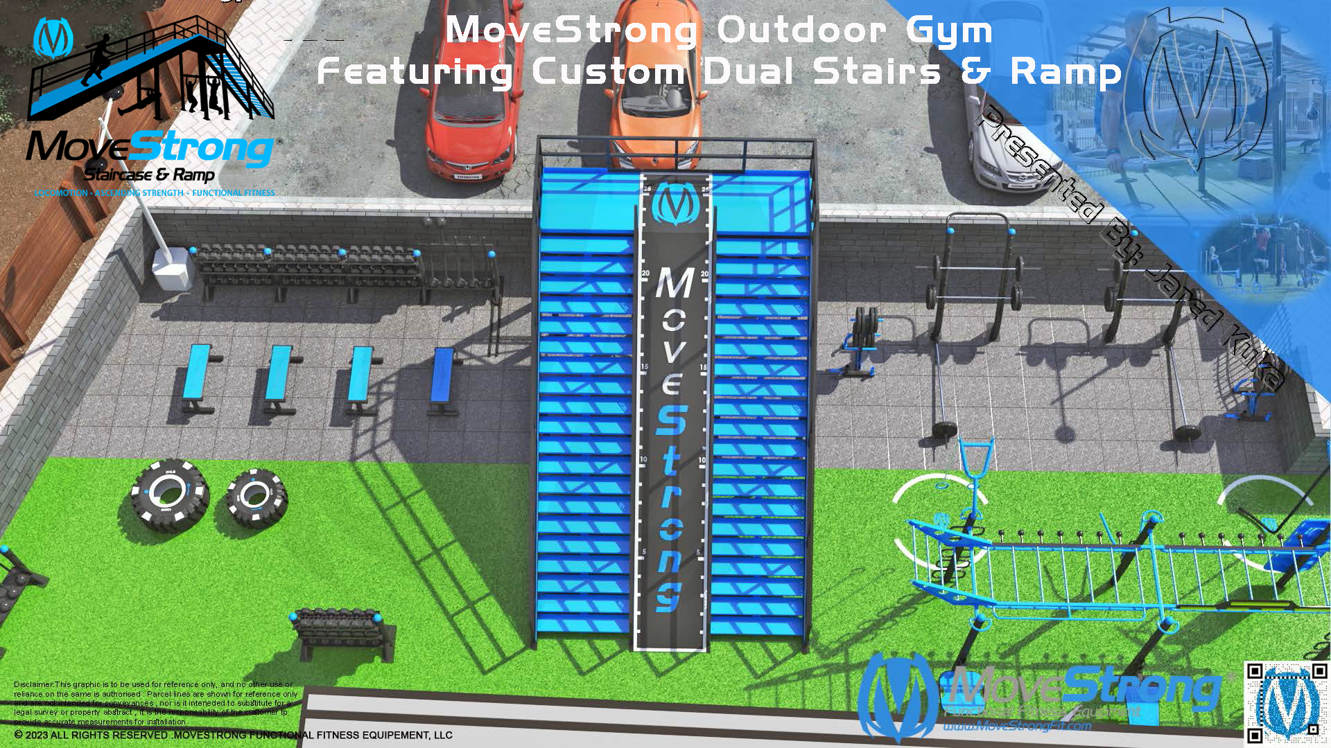 Double The Fun: New DUAL Stairs or Ramp MoveStrong Training Staircase  Configurations