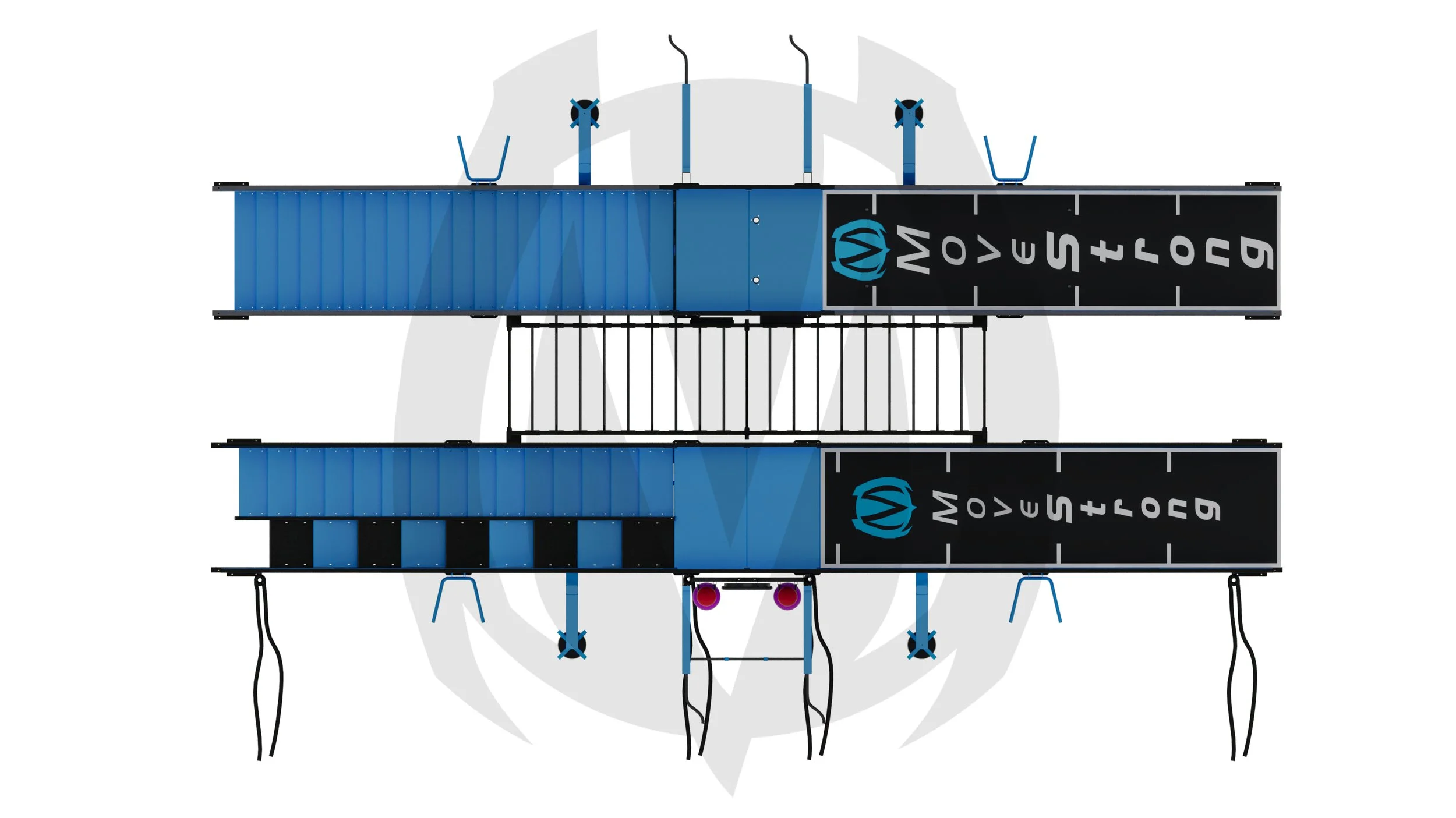 Ascend Training Ground - Dual Staircase Rendering