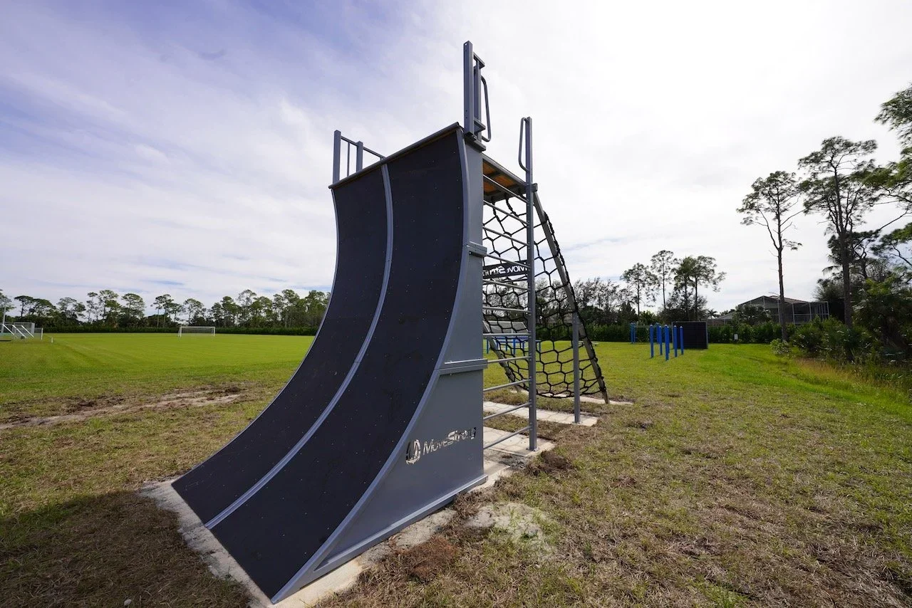 Aubrey Rogers High School - Warped Wall