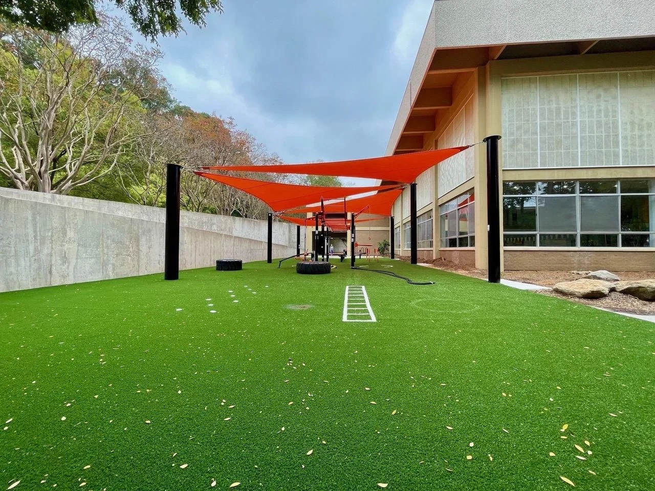 Mercer College Outdoor Functional Fitness Station