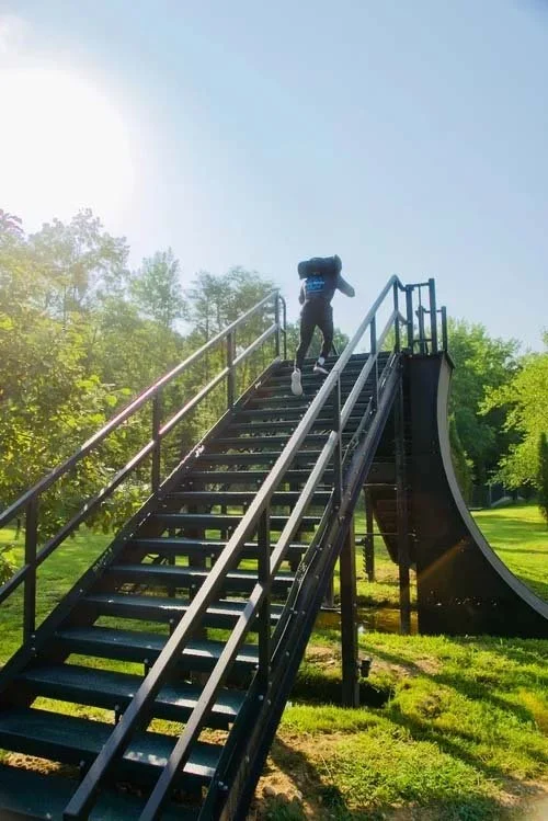 Stair climb obstacle army