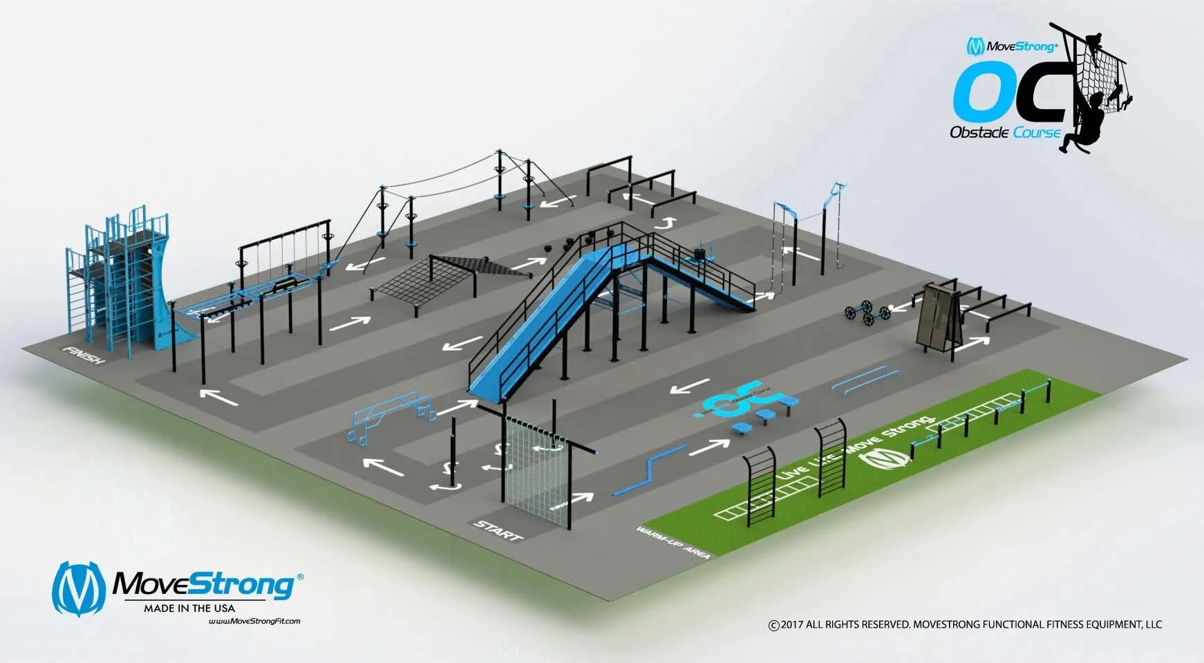 MoveStrong Complete Obstacle Course