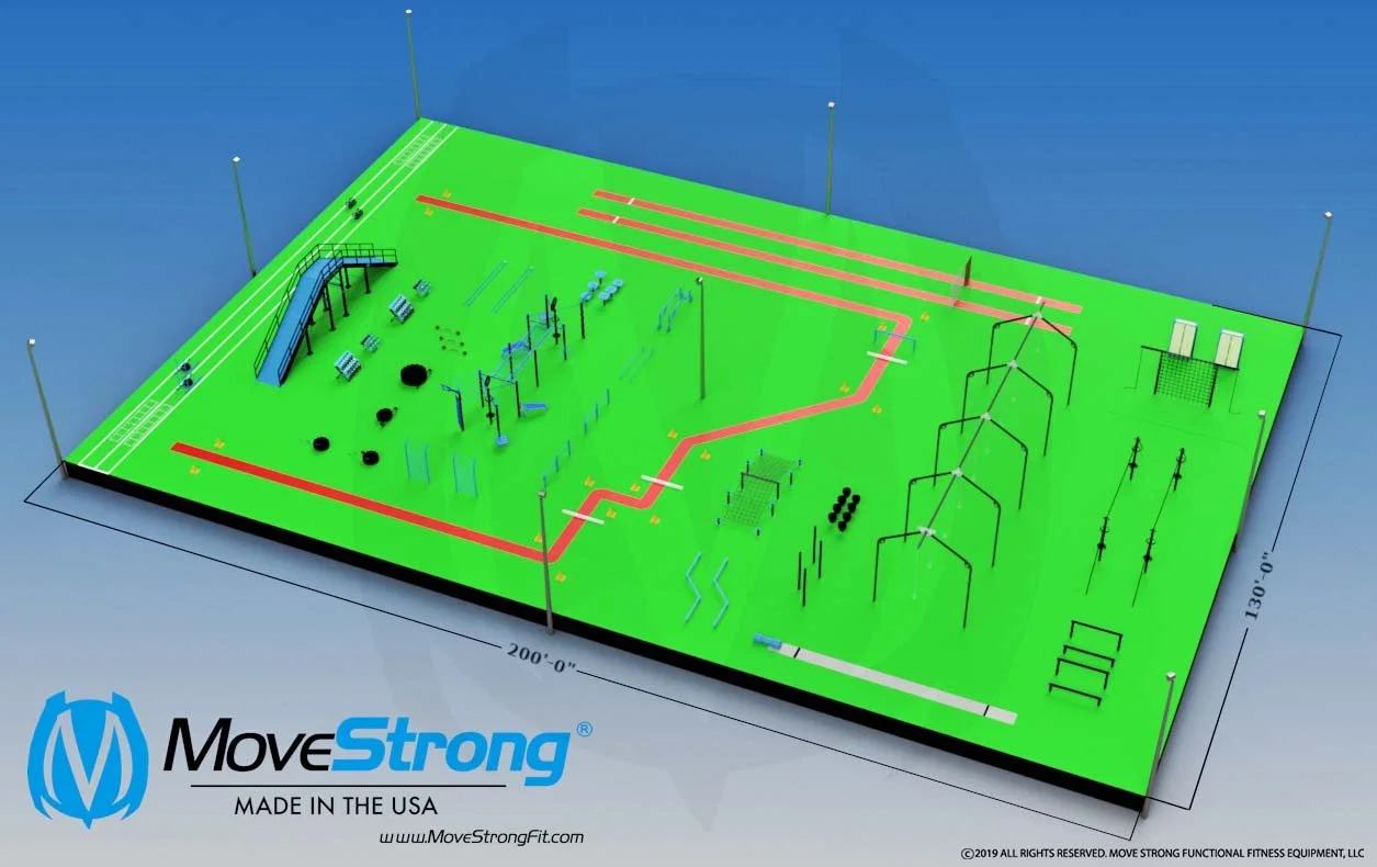 High School and Law Enforcement Outdoor Layout