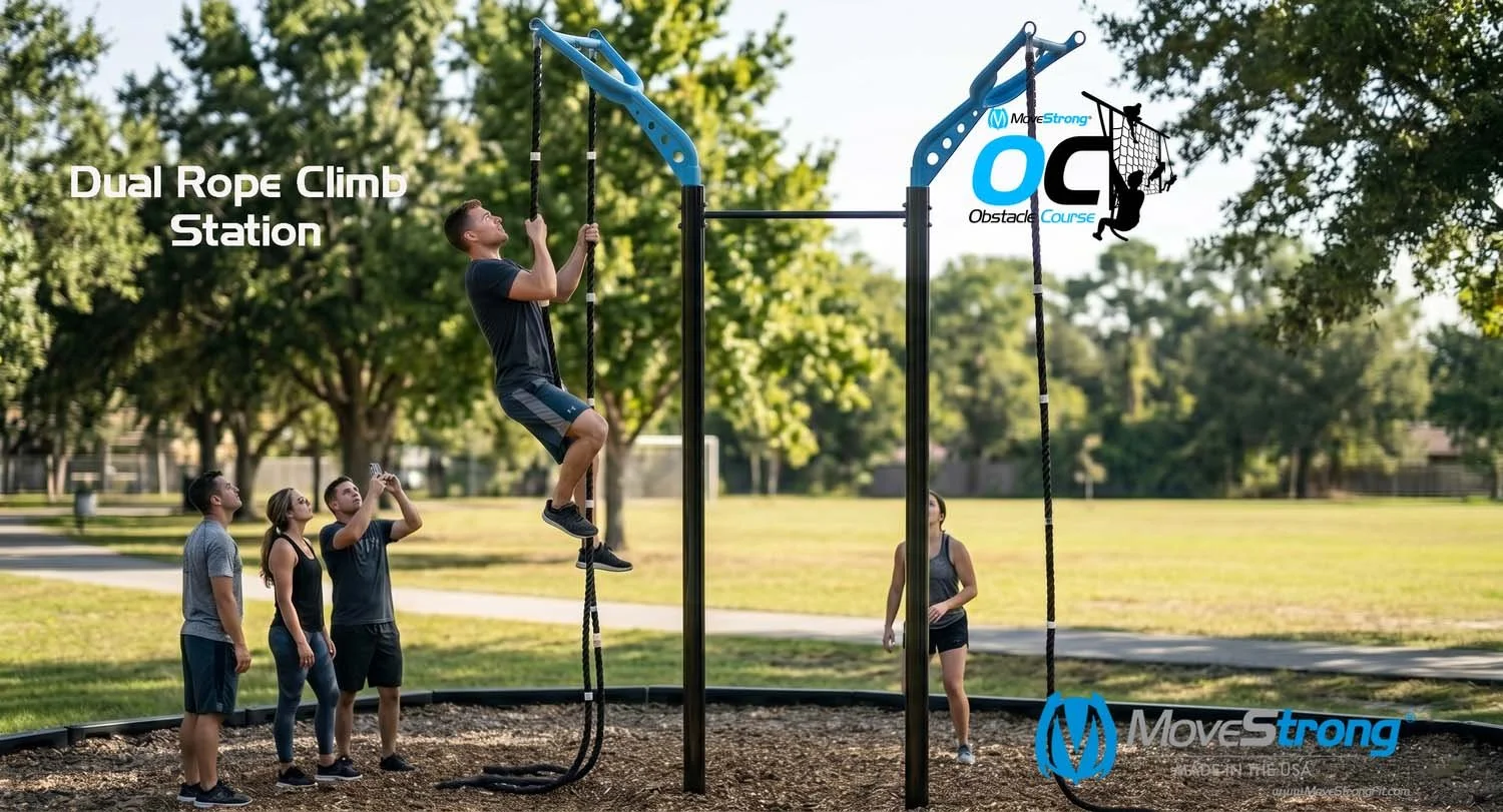 Dual Rope Climb Station