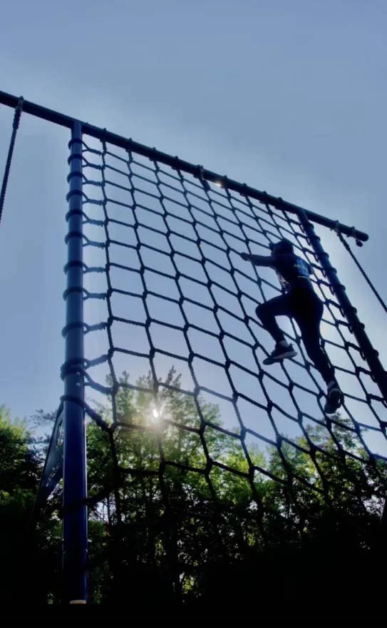 20' Cargo Net &amp; Rope Climb