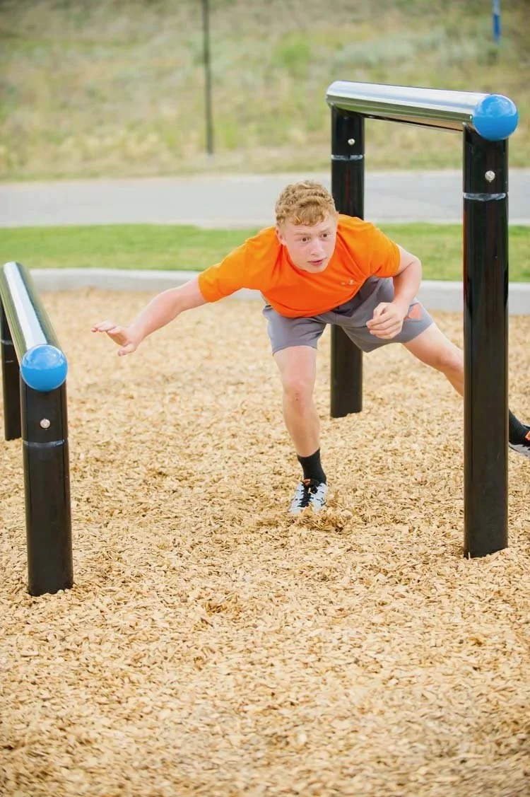 36" &amp; 48" Over/Under Agility Post Obstacle