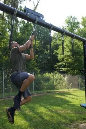 Law Enforcement OC Course - Hanging Dowel Grip
