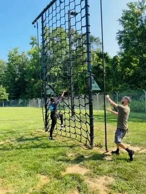 Law Enforcement OC Course - Horizontal Net &amp; Rope Climb