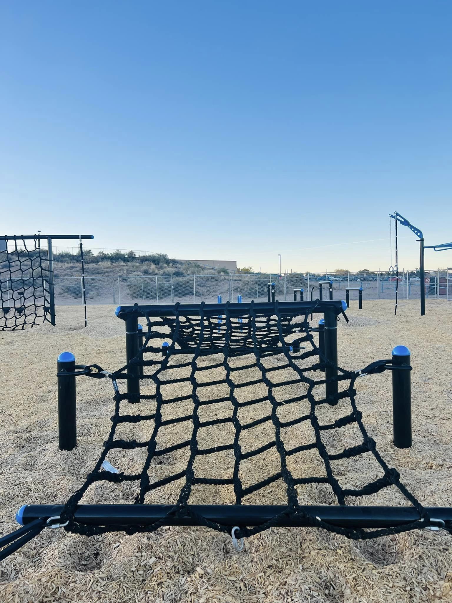 Low Angled Cargo Net