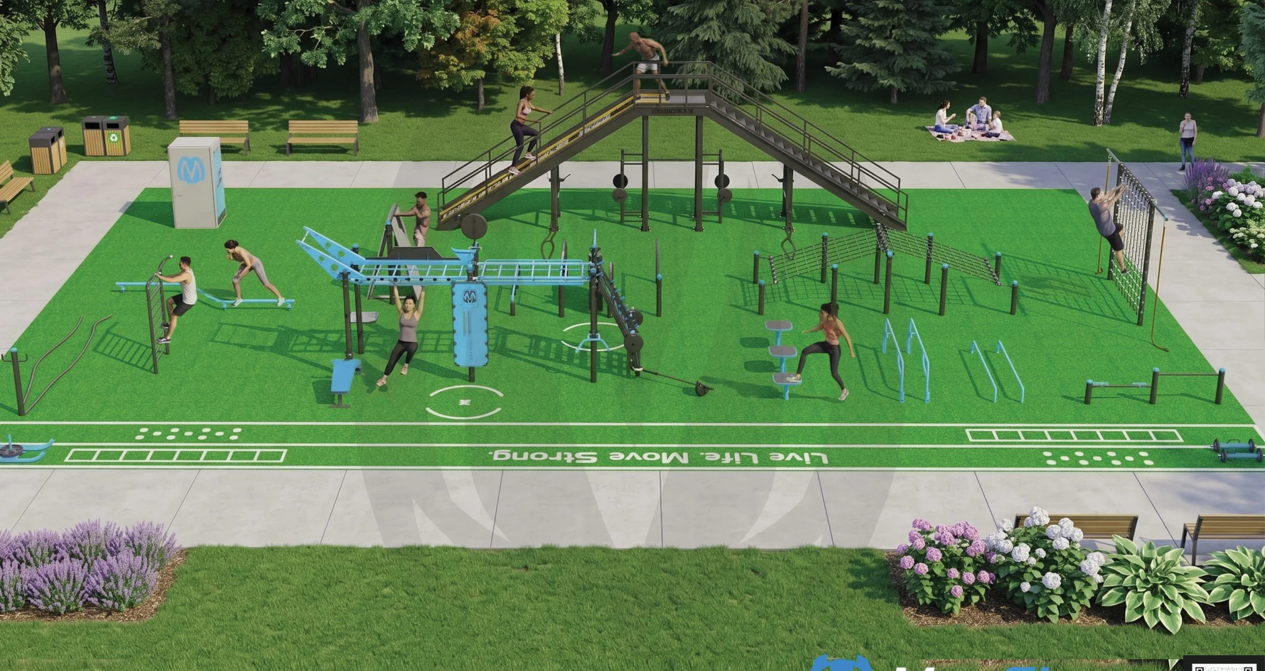 Layout with Users