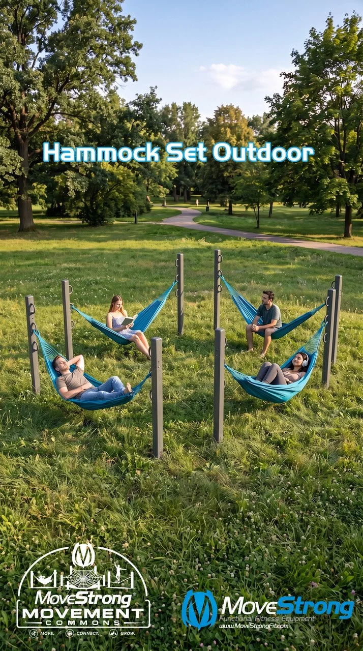 MoveStrong-Movement Commons Hammock Set
