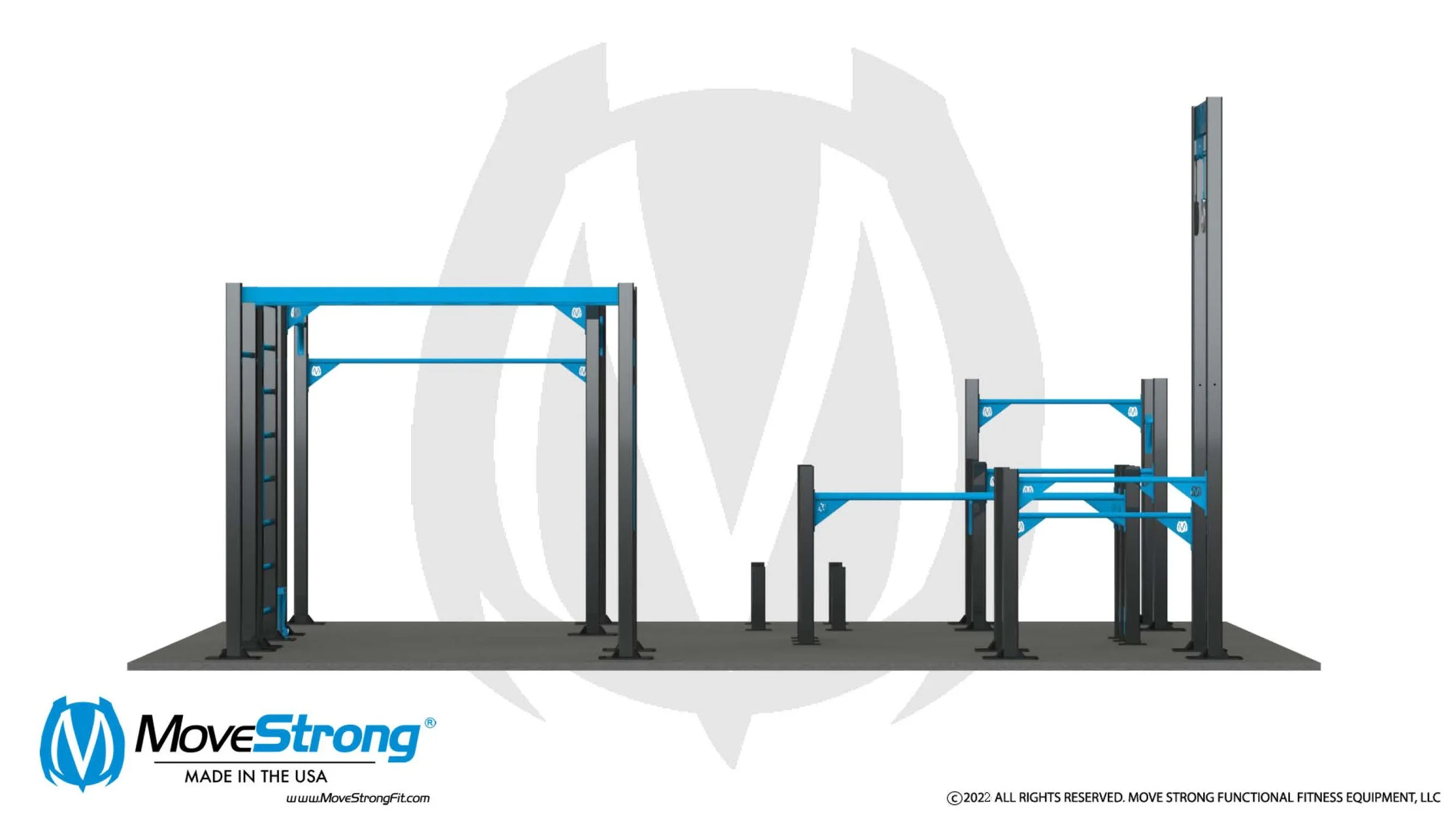 Indoor Gravity Calisthenics  25'x25 Layout