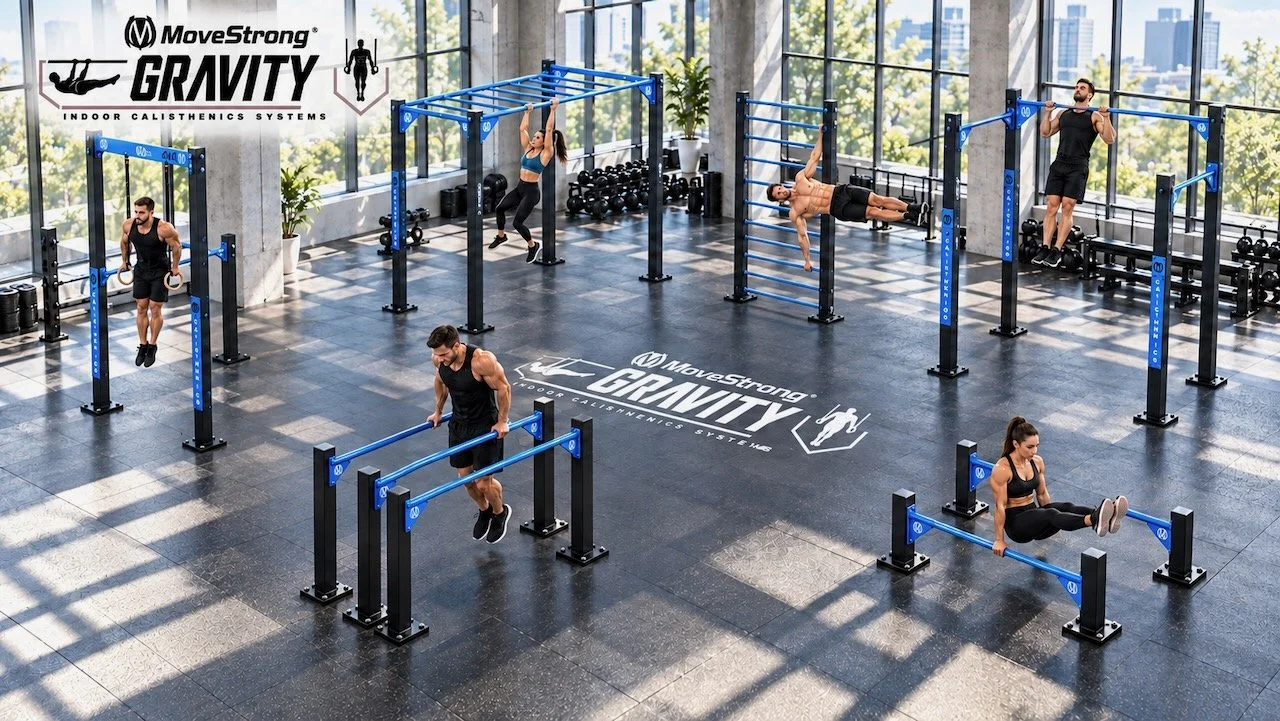 Built for Progression: Introducing Gravity Indoor Calisthenics Training Systems