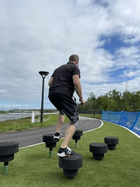 Staggered Balance Steps