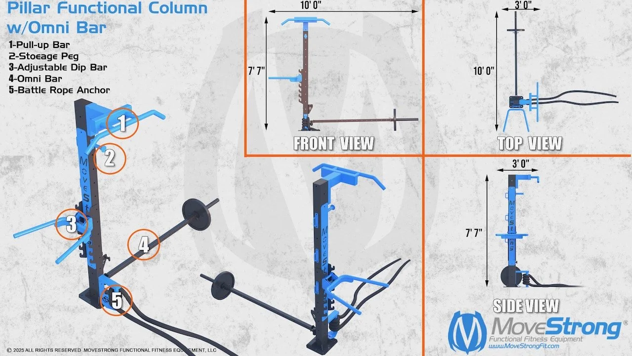 MoveStrong_Indoor_pillar strength_gym equipment design