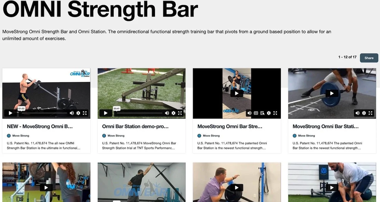 MoveStrongFit Omni Bar Training Station - MoveStrong