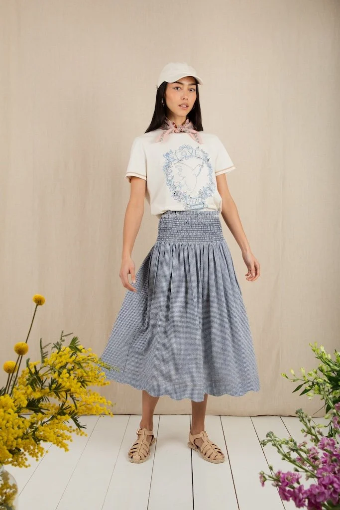 POLLY SKIRT - NAVY GINGHAM 3.jpeg