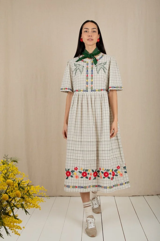 SIENNA DRESS - ECRU MULTI 1.jpeg