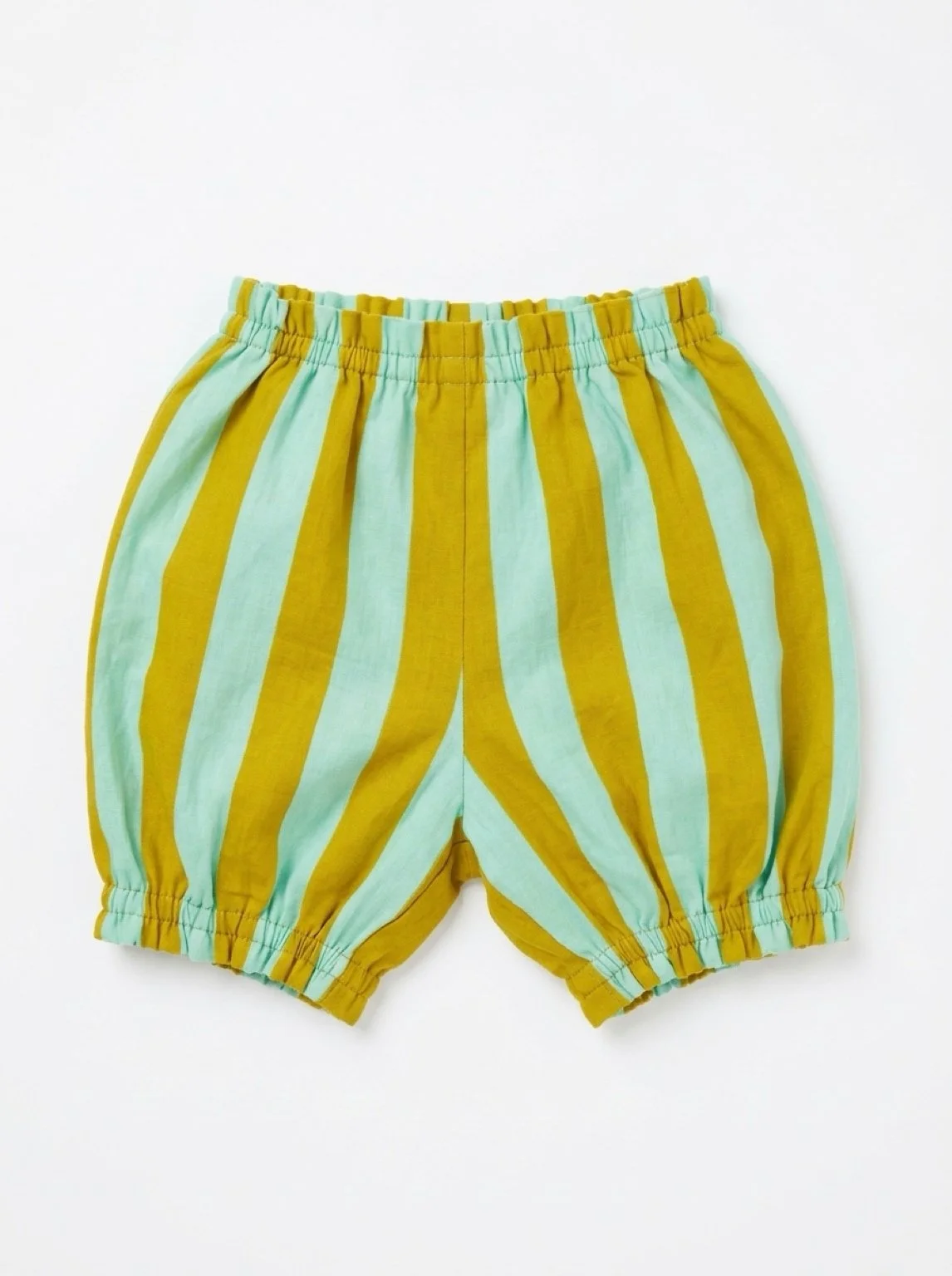 Baby bloomers - Lime and blue