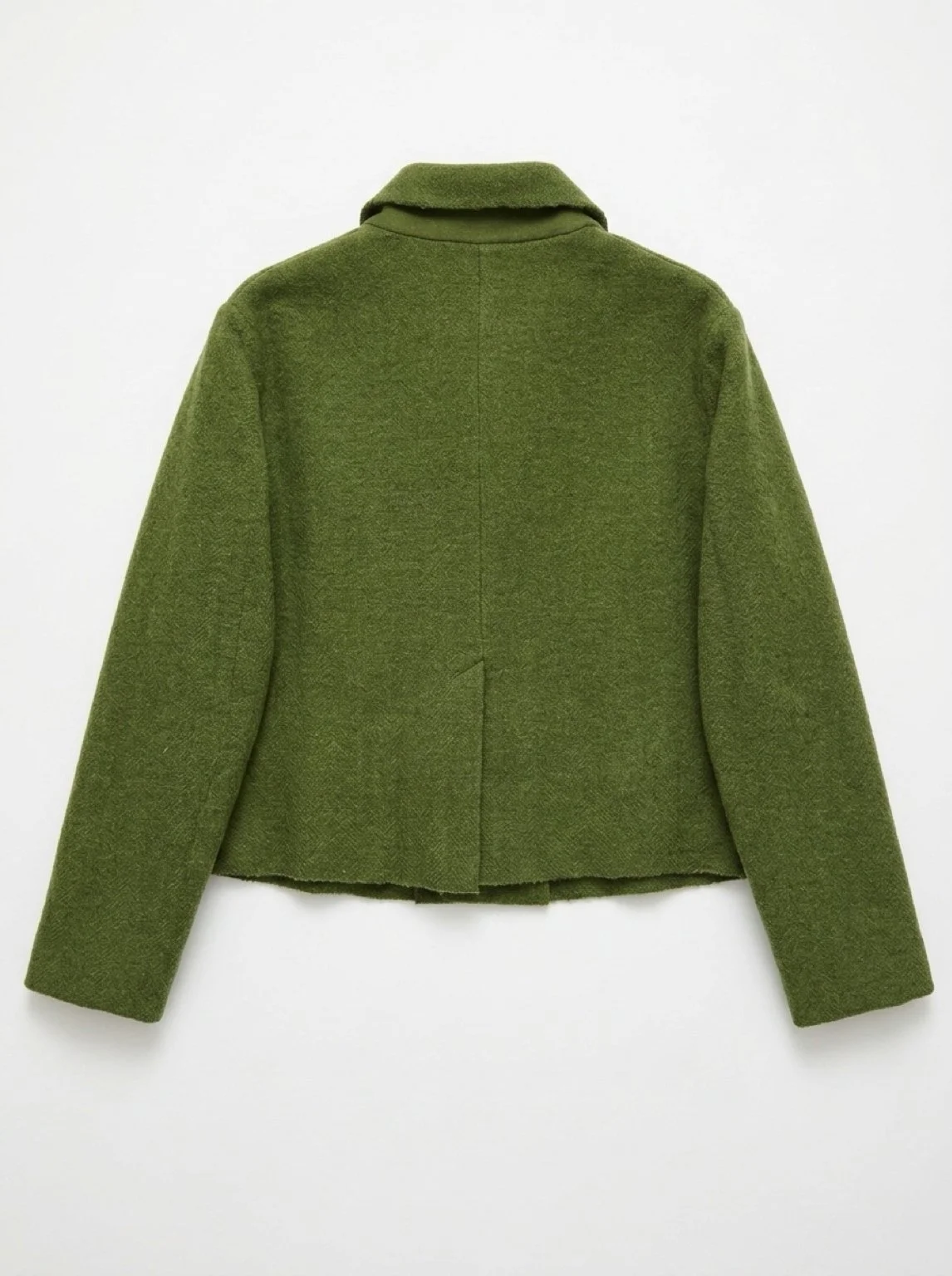 H+ vada jacket green tweed back.JPG