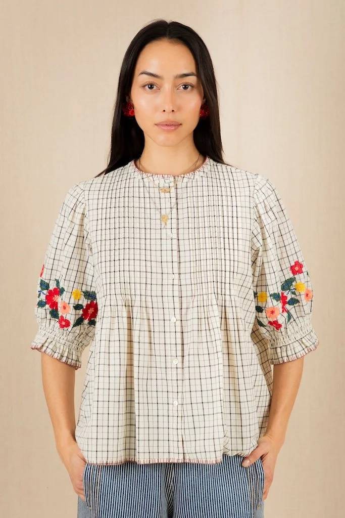 LIONNE SHIRT - ECRU MULTI 6.jpeg