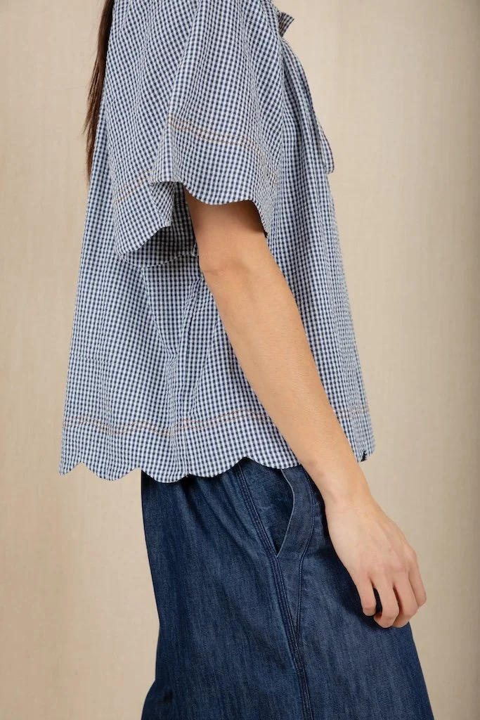 MILLA TOP - NAVY GINGHAM 6.jpeg