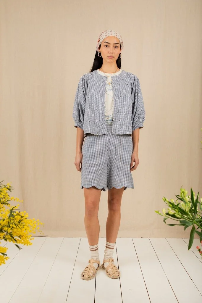 MARY SHORT - NAVY GINGHAM 1.jpeg