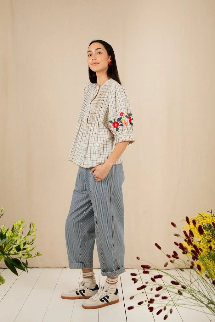 LIONNE SHIRT - ECRU MULTI 3.jpeg