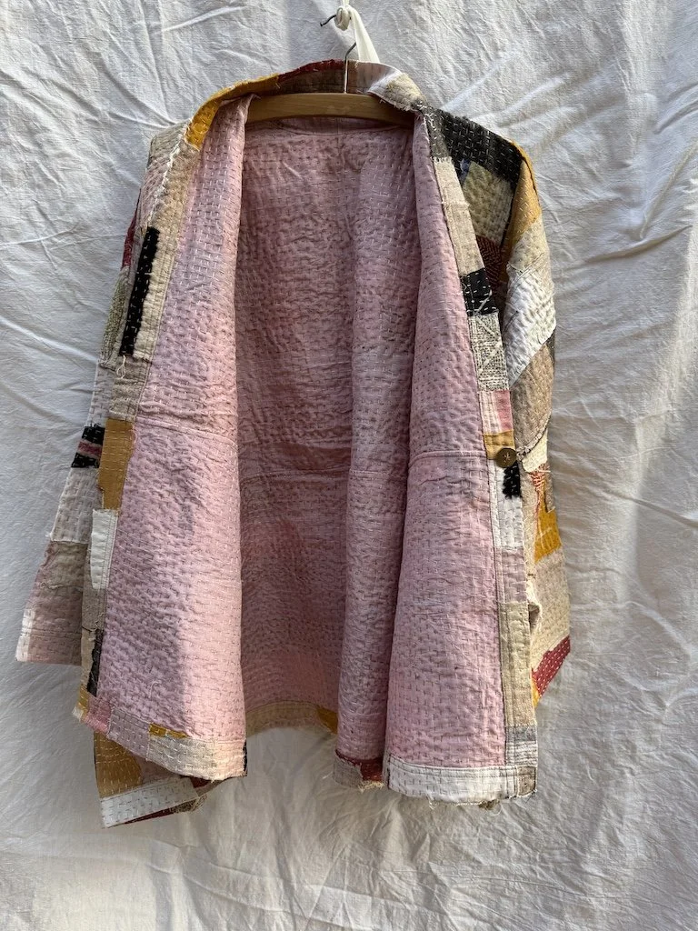 earth tone patchwork jacket silk interior.JPG