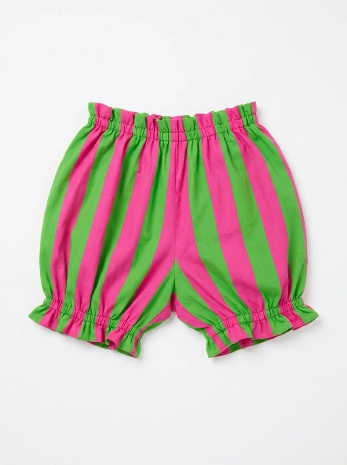 Baby bloomers - bright pink and green