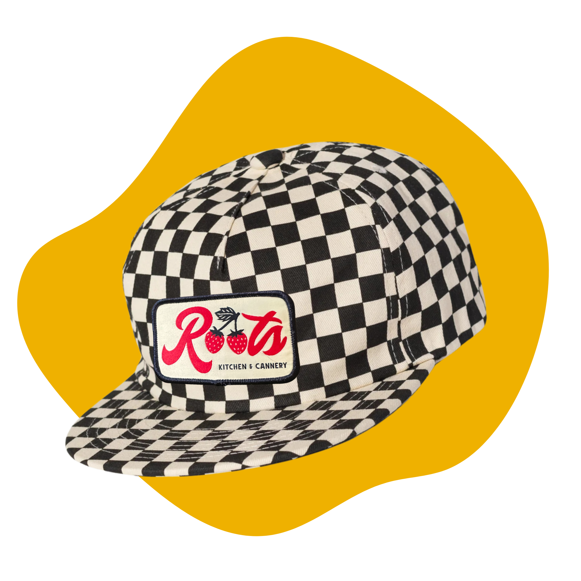 Roots Checkerboard Hat