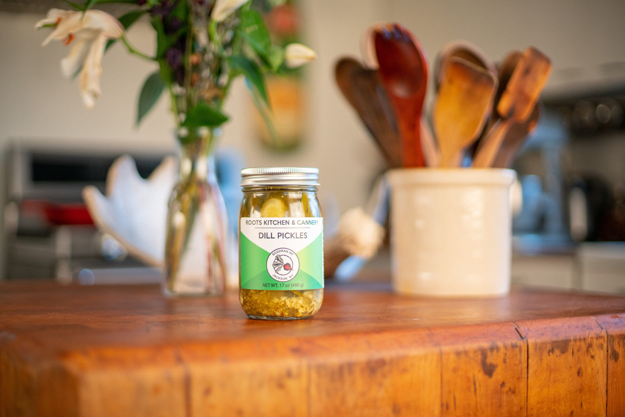 Roots Kitchen & Cannery Dill Pickles